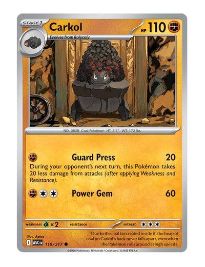 Carkol #119/217 - Ascended Heroes