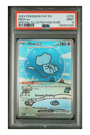 Mew ex #232/091 - Paldean Fates (PSA 9)