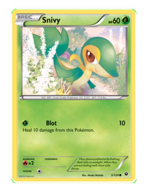 Snivy #5/124 - Fates Collide