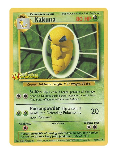 Kakuna #33/102 - Base Set