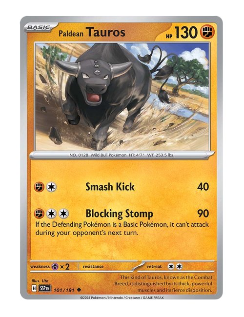 Paldean Tauros #101/191 - Surging Sparks
