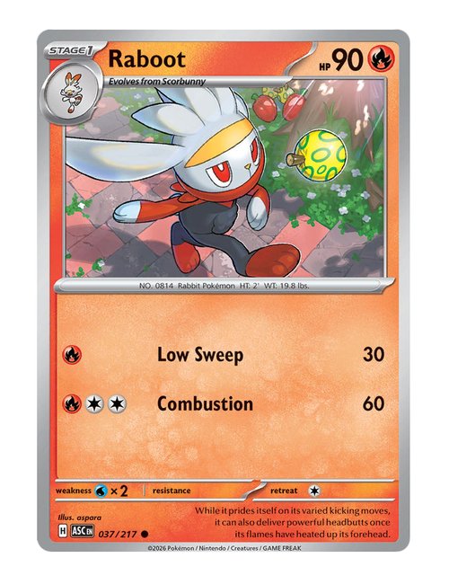 Raboot #037/217 - Ascended Heroes