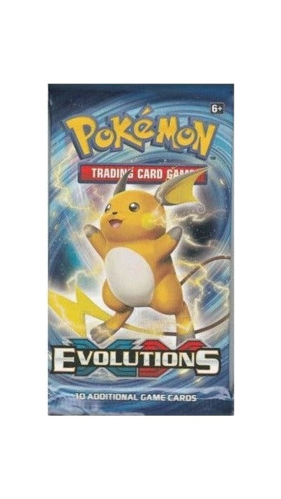 XY Evolutions Booster Pack - Raichu Art