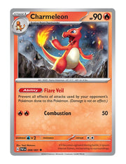 Charmeleon #008/091 Reverse Holo - Paldean Fates