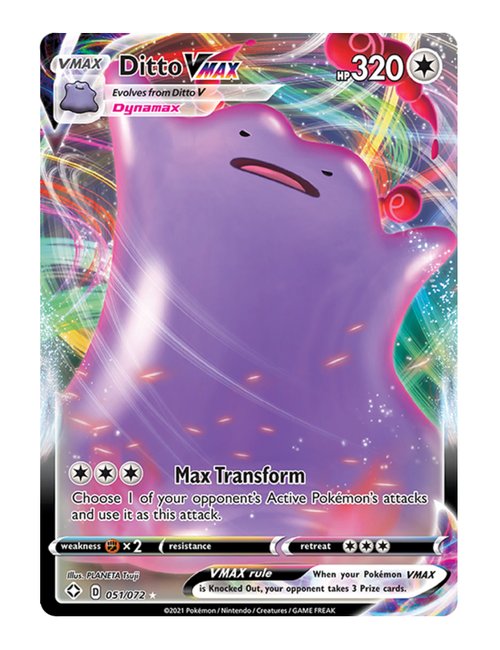 Ditto VMAX #051/072 - Shining Fates