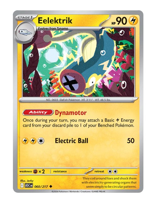 Eelektrik #060/217 - Ascended Heroes