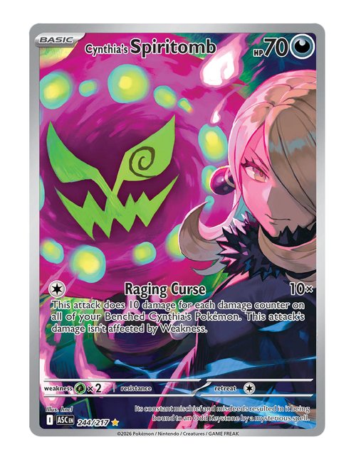 Cynthia's Spiritomb #244/217 - Ascended Heroes