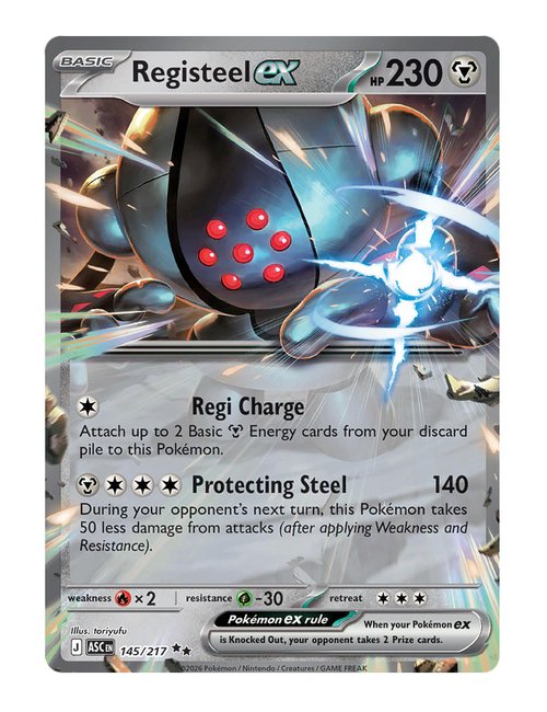 Registeel ex #145/150 - Ascended Heroes