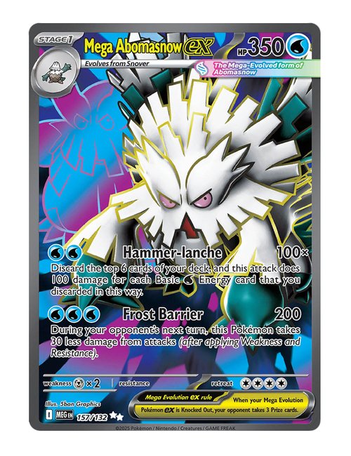 Mega Abomasnow ex #157/175 - Mega Evolution