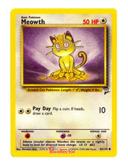 Meowth #80/130 - Base Set 2