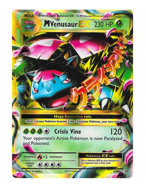 M Venusaur EX #2/108 - Evolutions