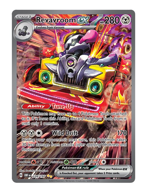 Revavroom ex #224/197 - Obsidian Flames