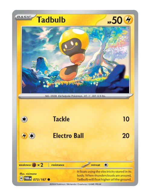 Tadbulb #073/167 Reverse Holo - Twilight Masquerade
