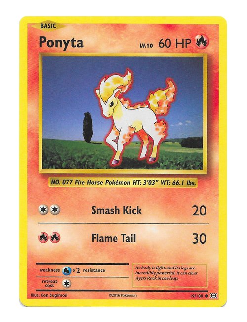 Ponyta #19/108 - Evolutions