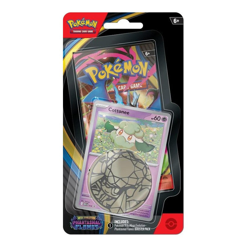 Single Pack Blister: Cottonee Pokemon Phantasmal Flames
