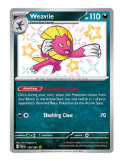 Weavile #183/091 - Paldean Fates