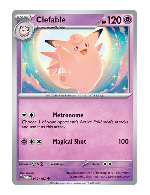 Clefable #079/167 - Twilight Masquerade