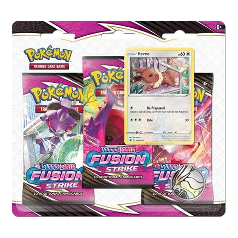Eevee 3-Pack Blister Pokemon Fusion Strike