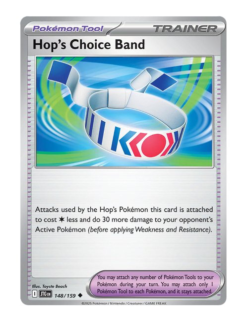 Hop's Choice Band #148/159 Reverse Holo - Journey Together