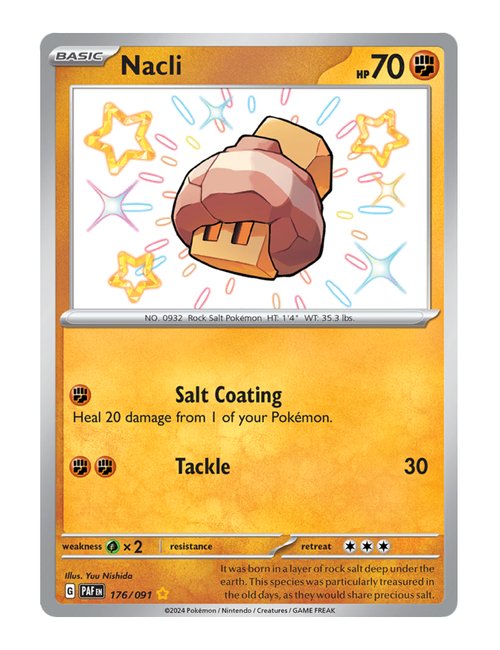 Nacli #176/091 - Paldean Fates