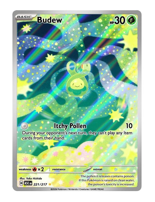 Budew #221/217 - Ascended Heroes