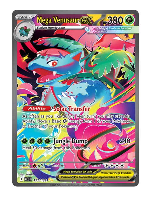 Mega Venusaur ex #177/095 - Mega Evolution