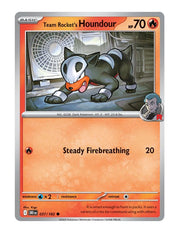 Team Rocket's Houndour #37/182 Reverse Holo - Destined Rivals