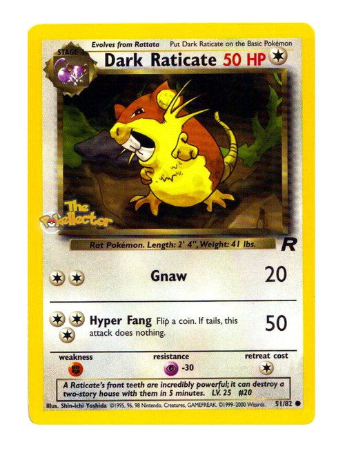 Dark Raticate #51/082 - Team Rocket