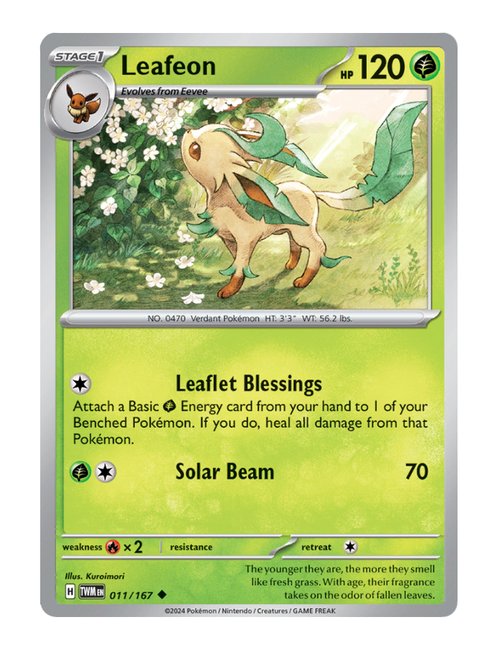 Leafeon #011/167 - Twilight Masquerade