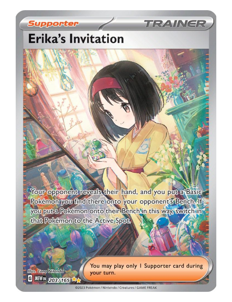 Erika's Invitation - 203/165 - Pokémon 151
