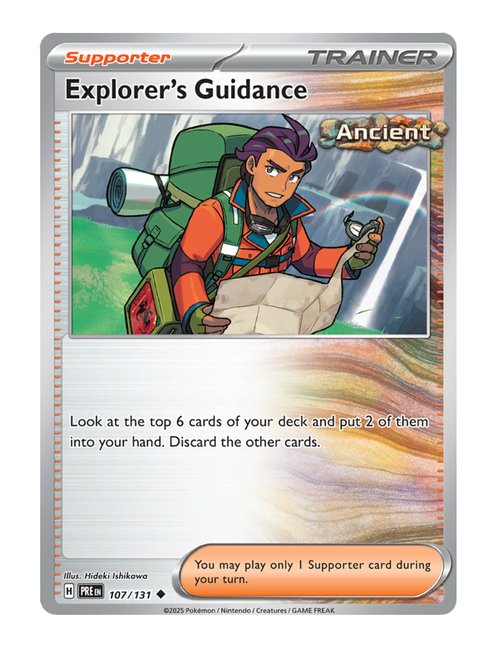 Explorer's Guidance #107/181 Reverse Holo - Prismatic Evolutions