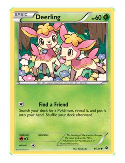Deerling #8/124 - Fates Collide