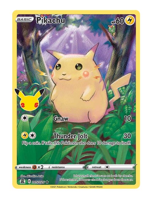 Pikachu #5/025 - Celebrations