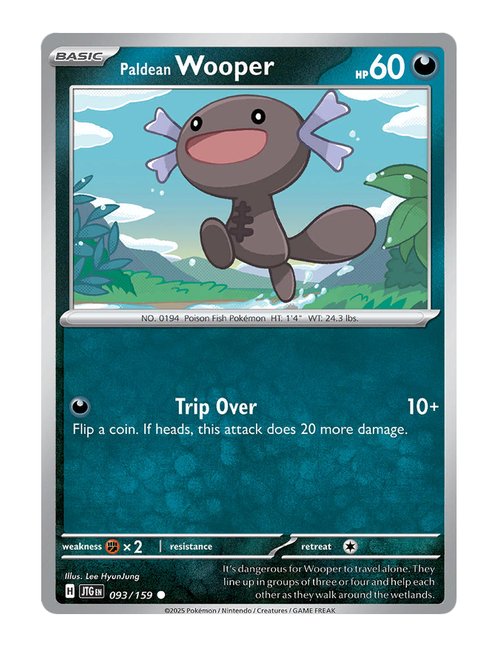 Paldean Wooper #93/159 - Journey Together
