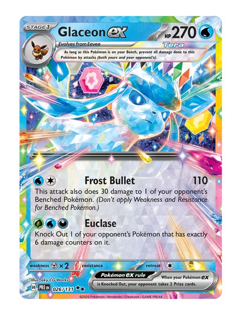 Glaceon ex #026/181 - Prismatic Evolutions