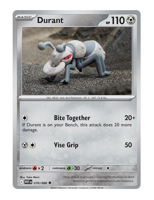 Durant #070/130 - White Flare