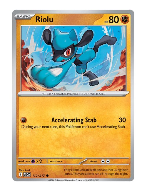 Riolu #112/217 - Ascended Heroes