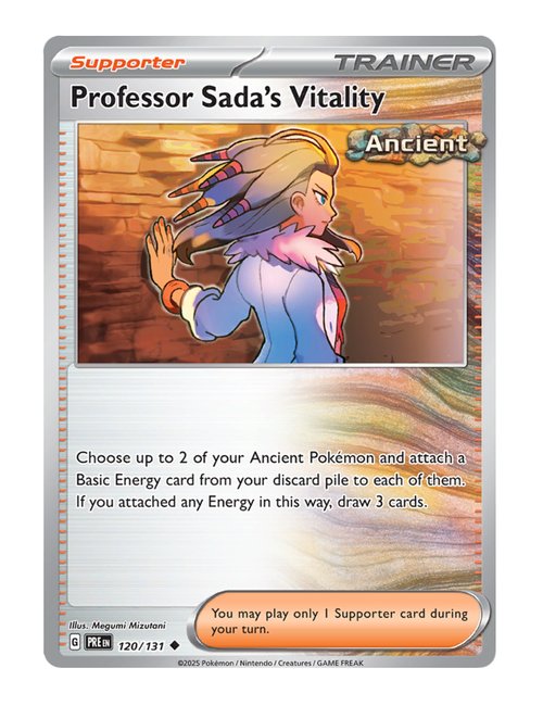 Professor Sada's Vitality #120/181 - Prismatic Evolutions