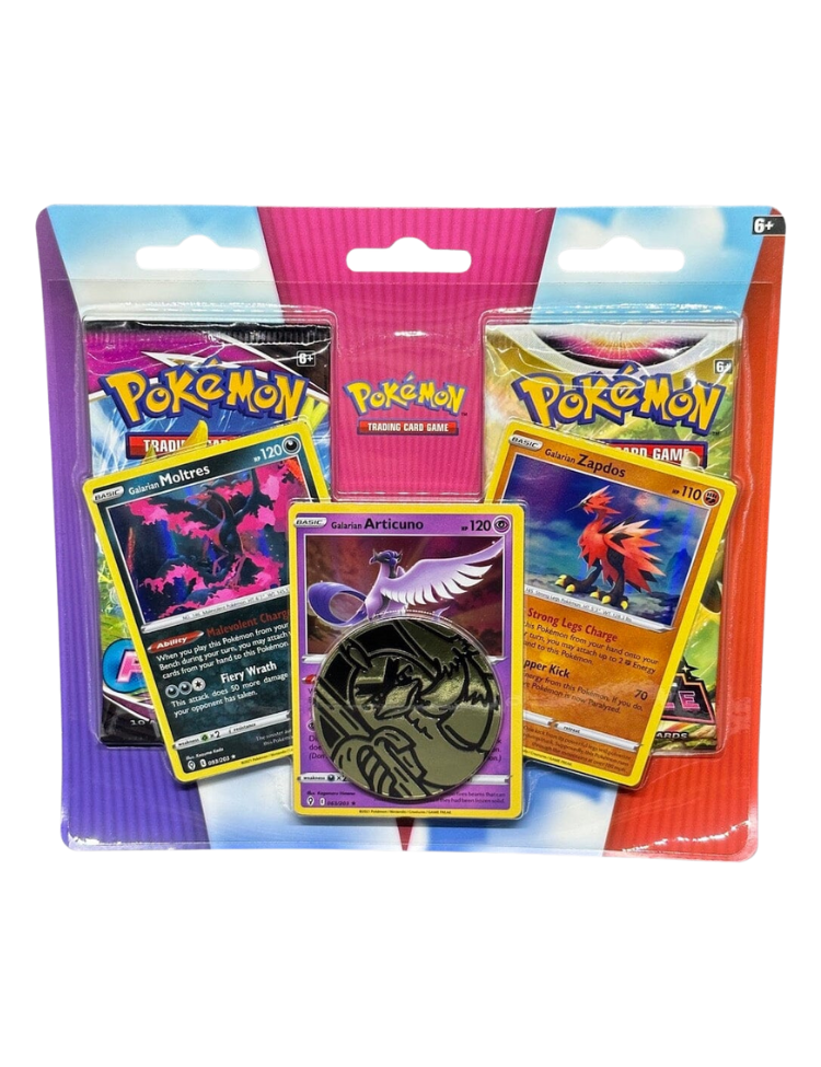 Galarian Birds Sealed Blister Pack - Fusion Strike & Astral Radiance