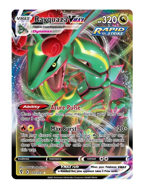 Rayquaza VMAX #111/203 - Evolving Skies