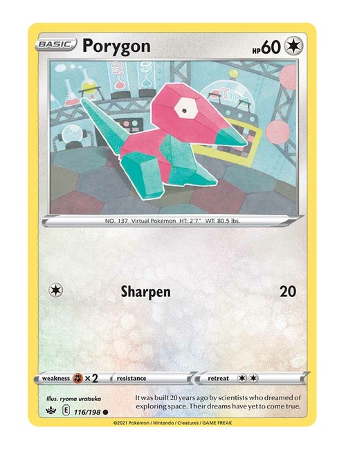 Porygon #116/198 - Chilling Reign