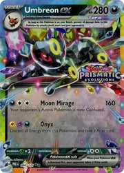 Umbreon ex [Stamped] #060/131 Pokemon Prismatic Evolutions