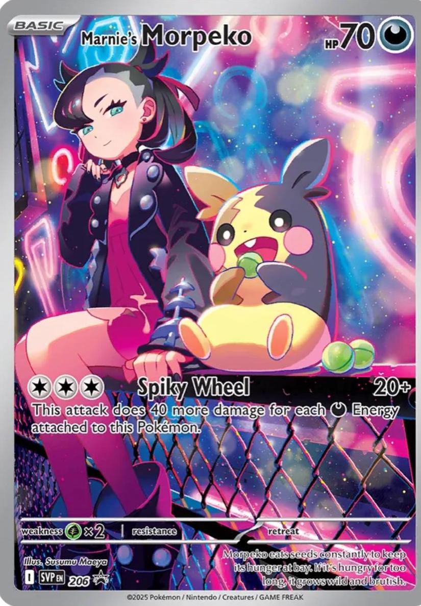 Marnie's Morpeko #206 Promo - Promo