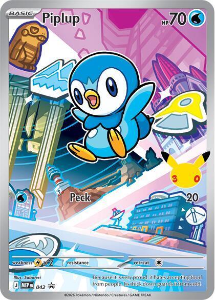 Piplup #42 Promo - Promo