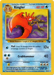 Kingler #38/062 - Fossil