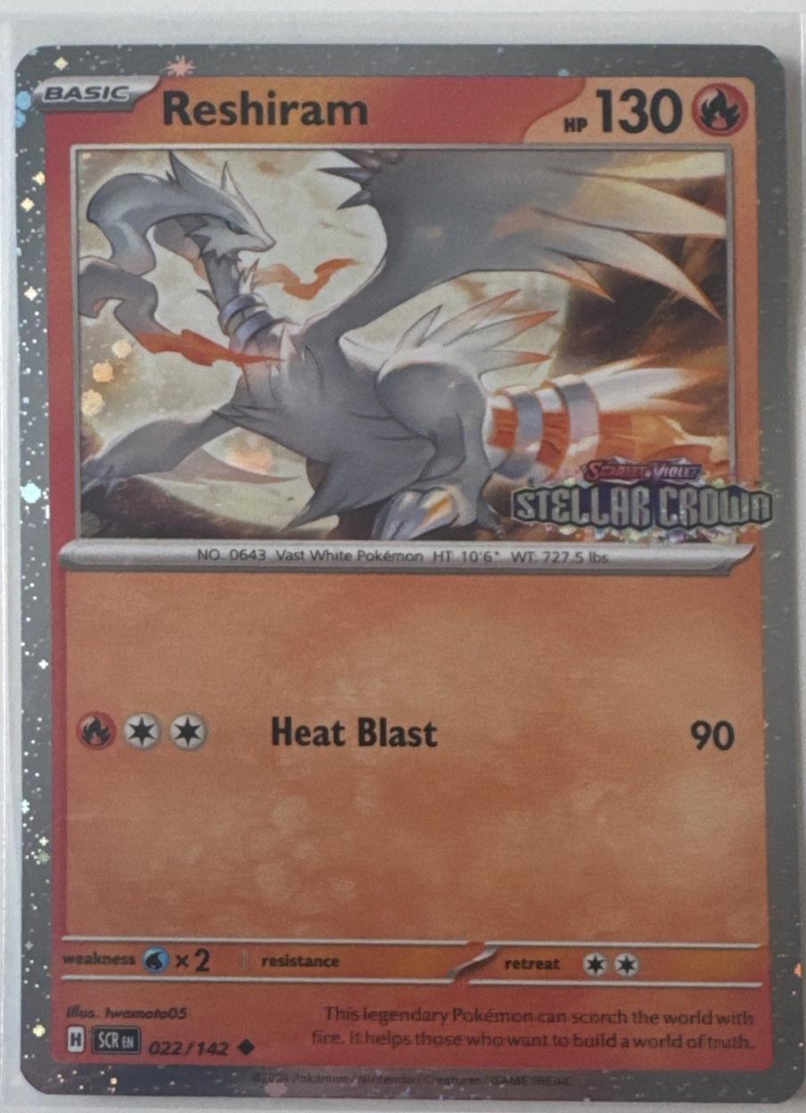 Reshiram #22/142 - Stellar Crown
