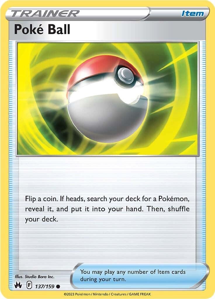 Poke Ball #137/160 - Crown Zenith