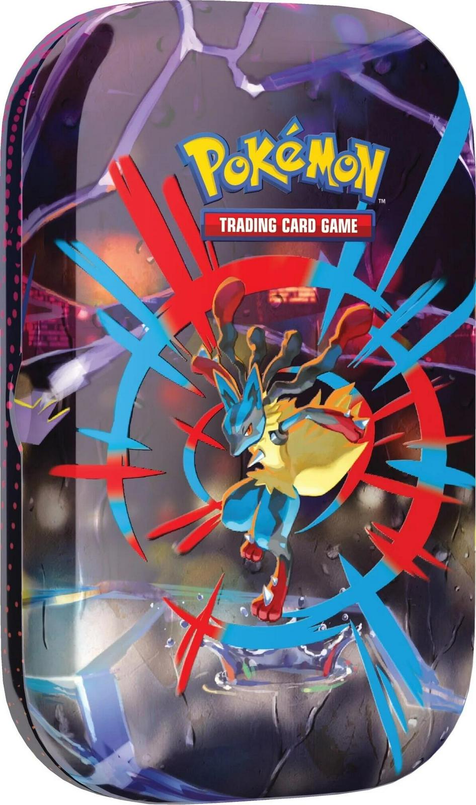 Mega Heroes Mini Tin: Mega Lucario Pokemon Mega Evolution