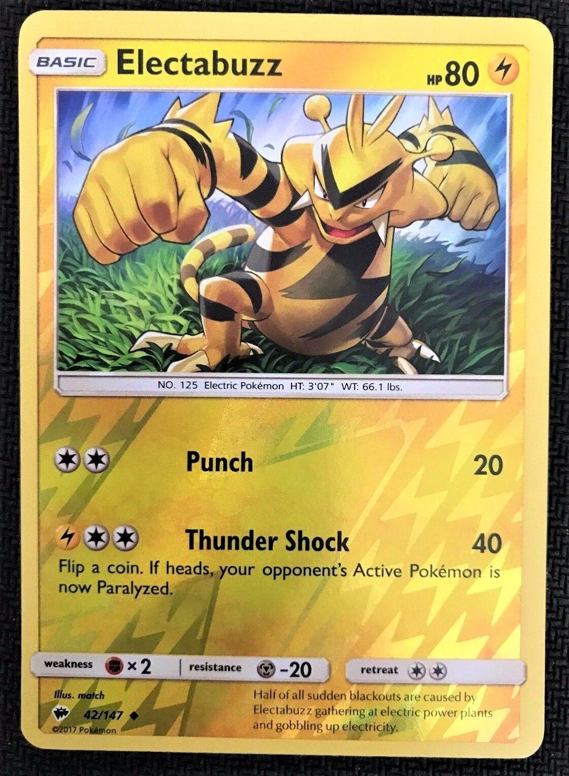 Electabuzz #42/147 Reverse Holo -