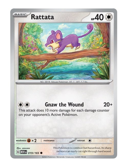 Rattata #019/165 - 151